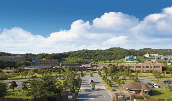 한남대 대덕밸리캠퍼스. 전경.