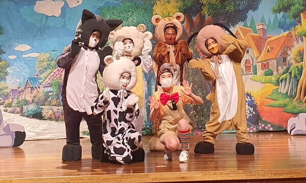 수원여대 유아교육과 전공동아리 ‘고운소리방’의 공연 모습. 사진=수원여대 제공