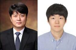 이상민(왼쪽) 중앙대 교수, 허덕재 박사과정생. 사진=중앙대 제공