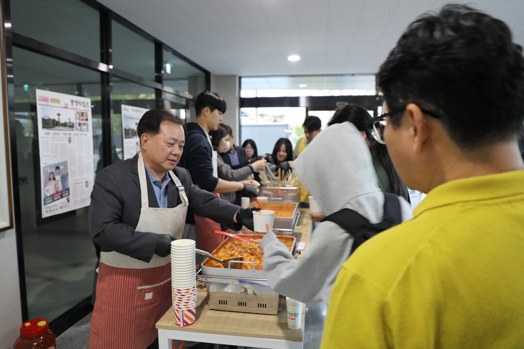 충북보건과학대, 중간고사 기간 ‘야식...